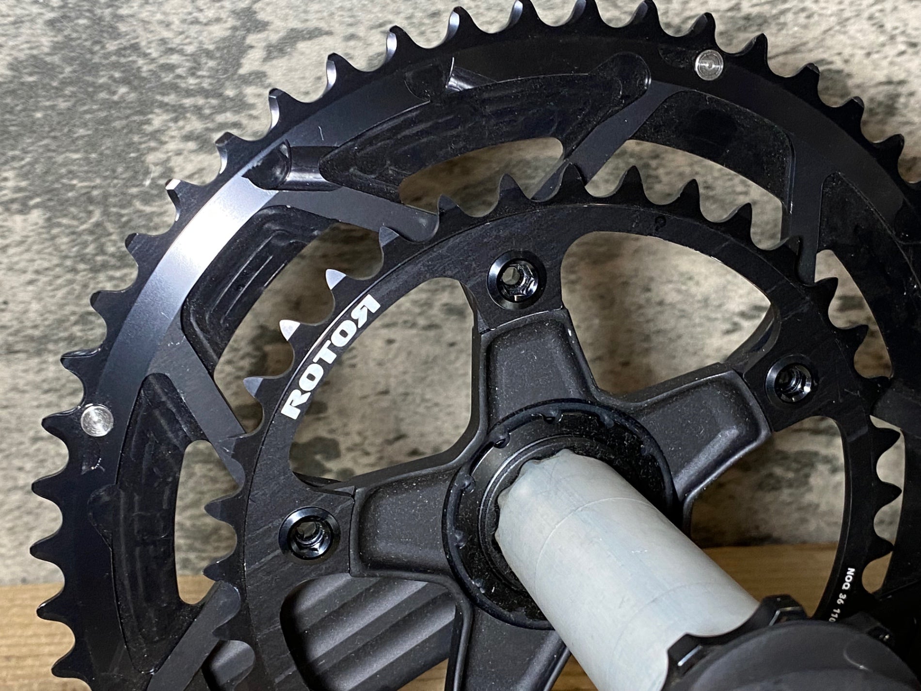 JS250 ローター ROTOR 3D 30 クランクセット 172.5mm noQ 52/36T