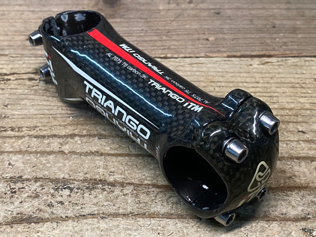 JP064 ITM TRIANGO ステム アルミ カーボンラップ 100mm Φ31.8 OS