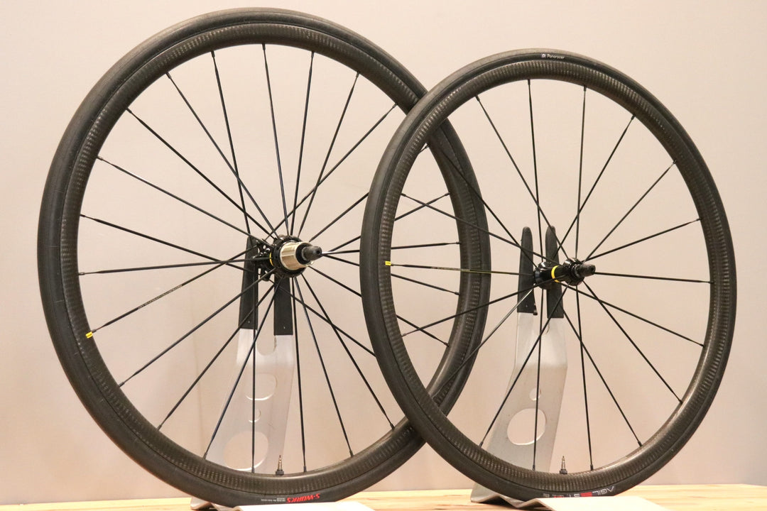 マヴィック MAVIC キシリウム KSYRIUM PRO CARBON SL UST カーボン チューブレスレディ ホイールセット シマノ11S/12S 19C 【仙台店】