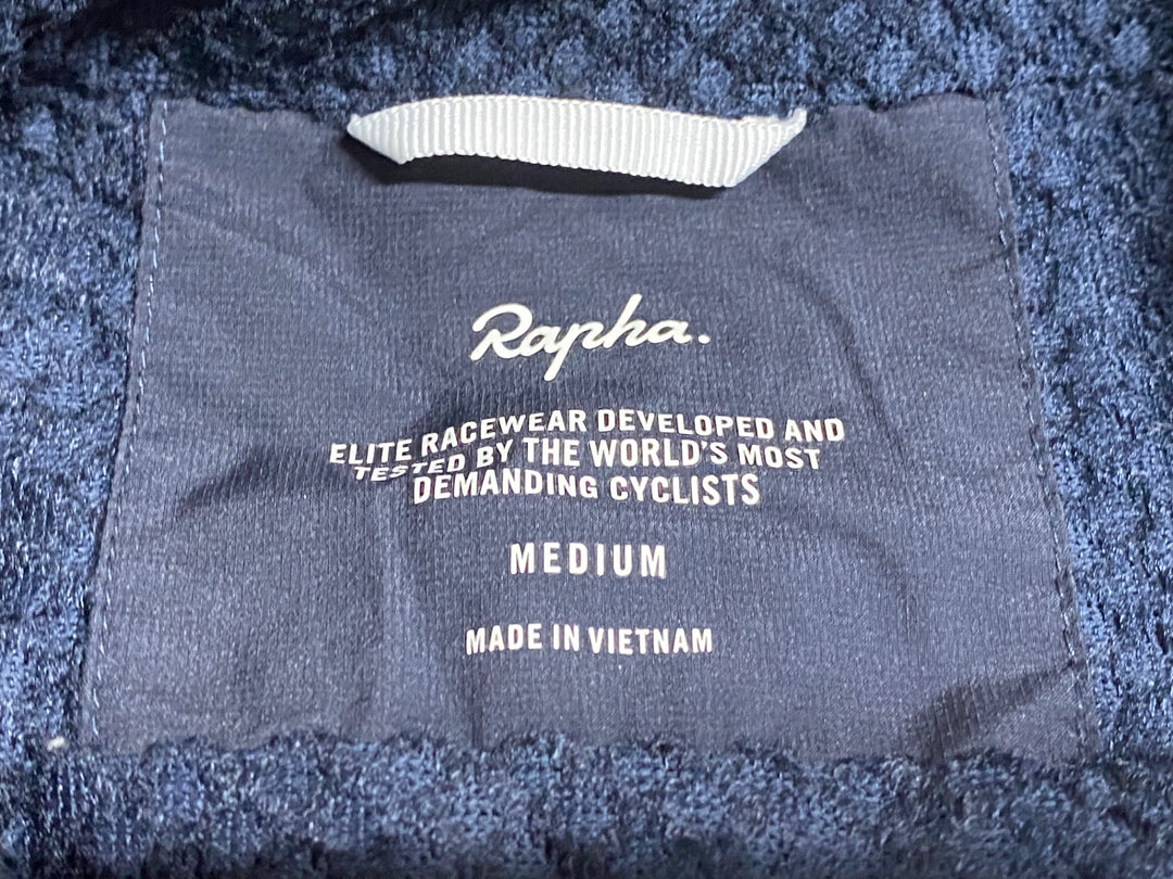 JU431 Rapha PRO TEAM INSULATED RAIN JACKET 長袖 レインジャケット 紺 M