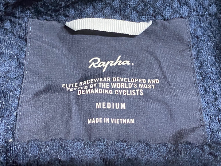 JU431 Rapha PRO TEAM INSULATED RAIN JACKET 長袖 レインジャケット 紺 M