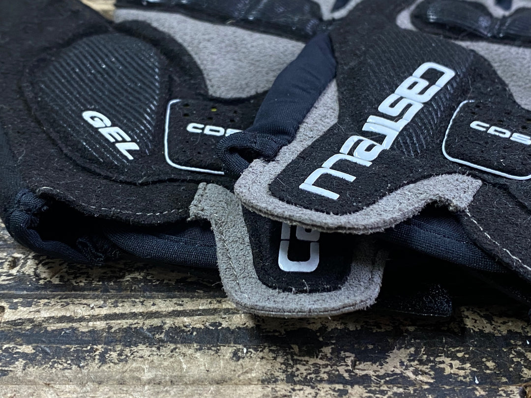 JH098 カステリ CASTELLI 指切りグローブ 黒 L