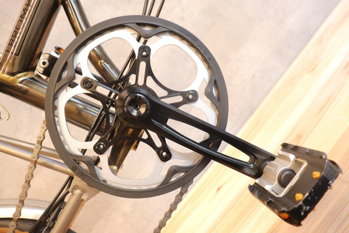 ブロンプトン BROMPTON S6R ブラックラッカー 2021モデル Black Lacquer 16インチ ミニベロ 折り畳み 小径車 チタンフォーク チタンバック 【さいたま浦和店】