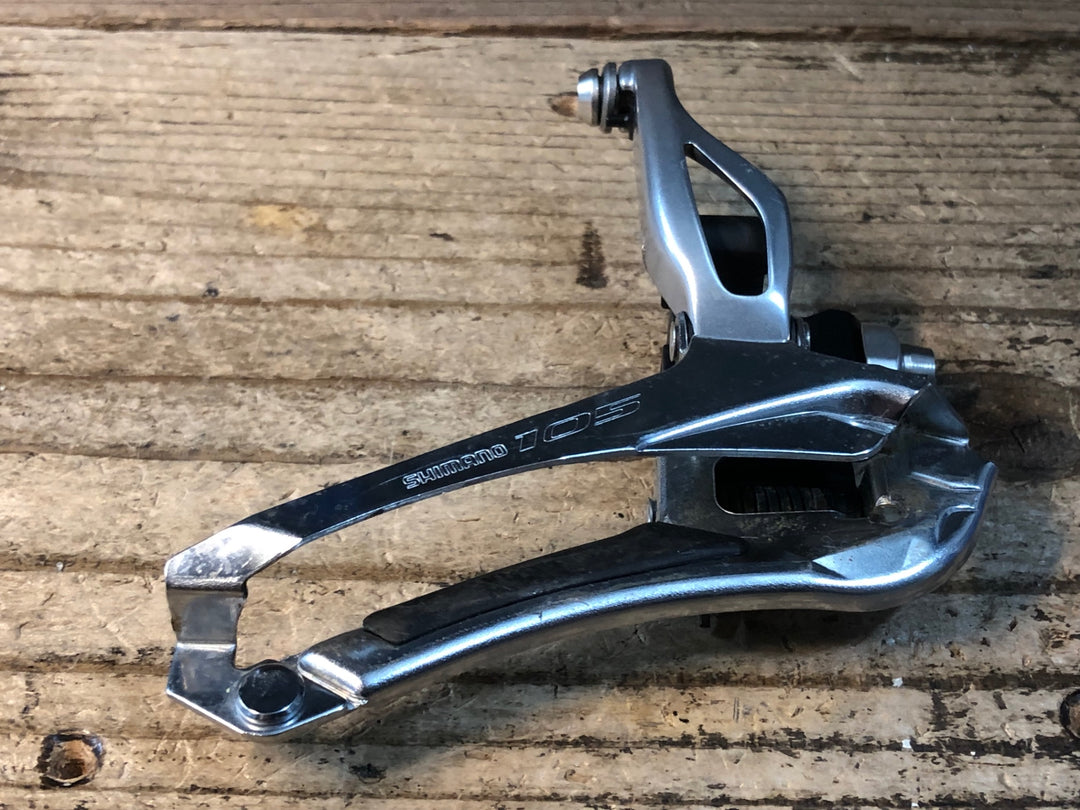 JV305 シマノ SHIMANO 105 FD-5800 フロントディレイラー 2S 直付け シルバー