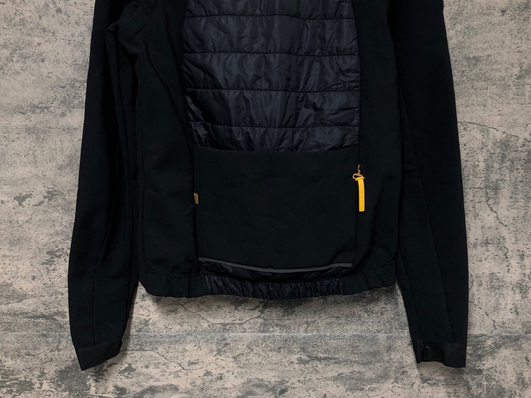 JT910 プロトンドパリ PELOTON DE PARIS Atlas Puffy Jacket /Gilet 長袖サイクルジャケット 黒 S