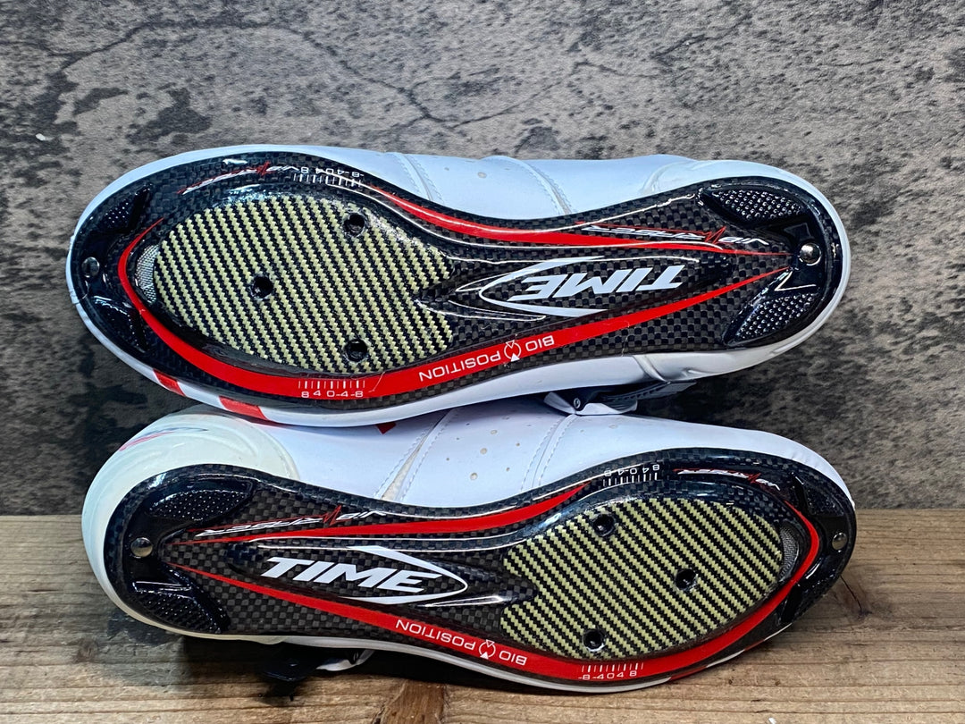 JR512 タイム TIME ULTEAM RS CARBON ビンディングシューズ 白 EU37