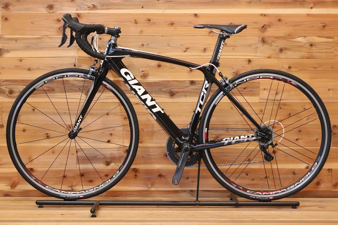 ジャイアント GIANT TCR COMPOSITE 2011モデル Sサイズ シマノ アルテグラ 6800 11S カンパニョーロ ゾンダ 15C カーボン ロードバイク 【広島店】
