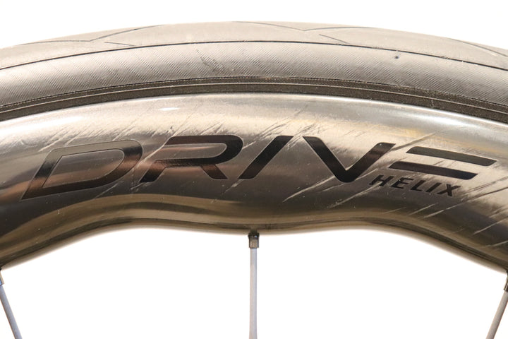 エリートホイールズ ELITEWHEELS ドライブ DRIVE HELIX 46D CS カーボン チューブレスレディ ホイールセット XDRフリー 【さいたま浦和店】