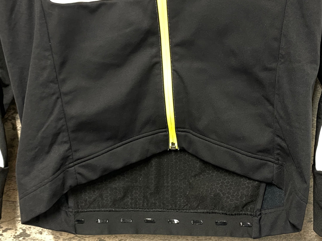 KH355 マヴィック MAVIC COSMIC PRO JACKET 長袖 サイクルジャケット 白/黒 M