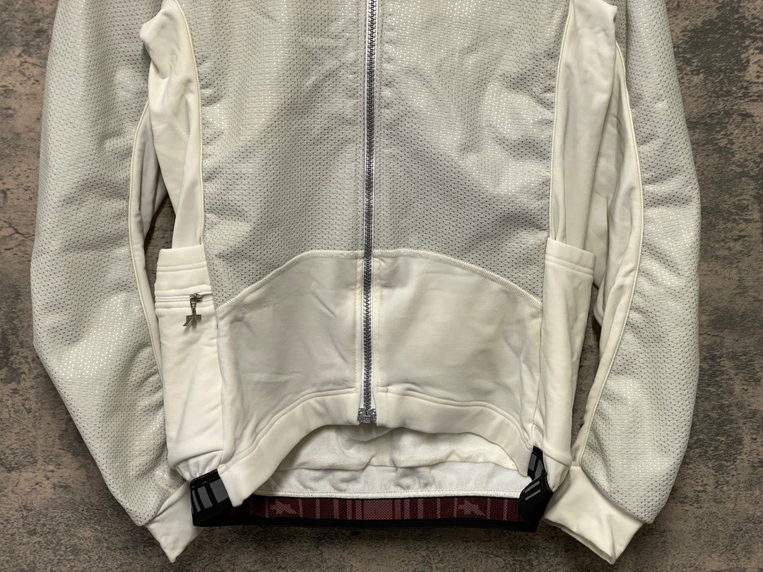 KF501 アソス assos 長袖 サイクルジャケット 白 M ※毛玉 擦れ