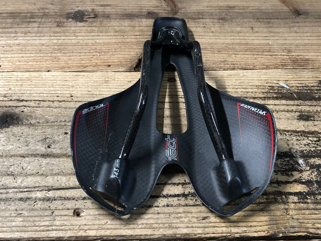 KH209 スペシャライズド SPECIALIZED エスワークス S-WORKS トゥーペ TOUPE サドル 白 143mm 座面割れ ジャンク