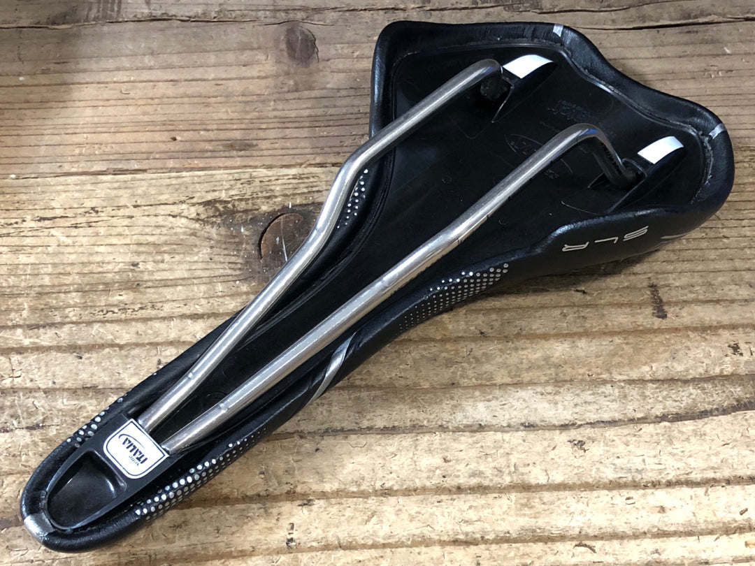 KO331 セライタリア SELLE ITALIA SLR FLOW titanium サドル レール 130mm FRICTION FREE 黒
