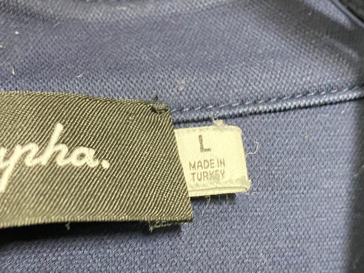 KI176 ラファ Rapha ESSENTIAL POLO 半袖 ポロシャツ ネイビー L