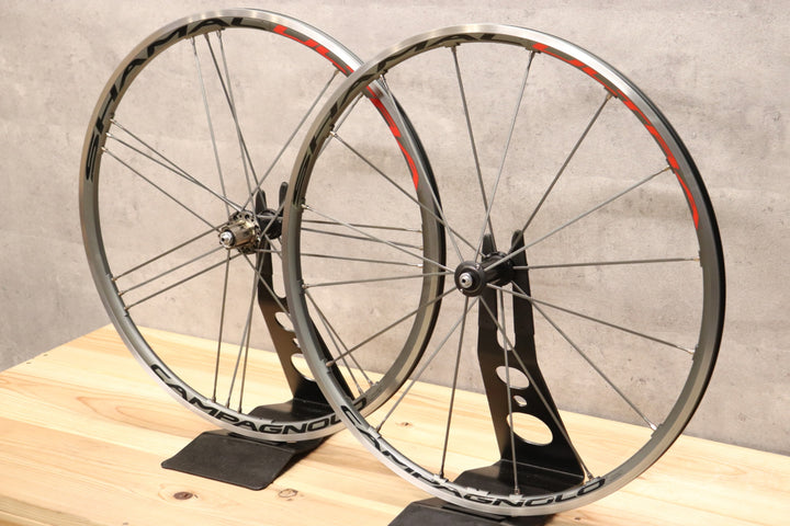 カンパニョーロ Campagnolo シャマルウルトラ SHAMAL ULTRA チタンカラー アルミ クリンチャー ホイールセット カンパ11/12S 【さいたま浦和店】