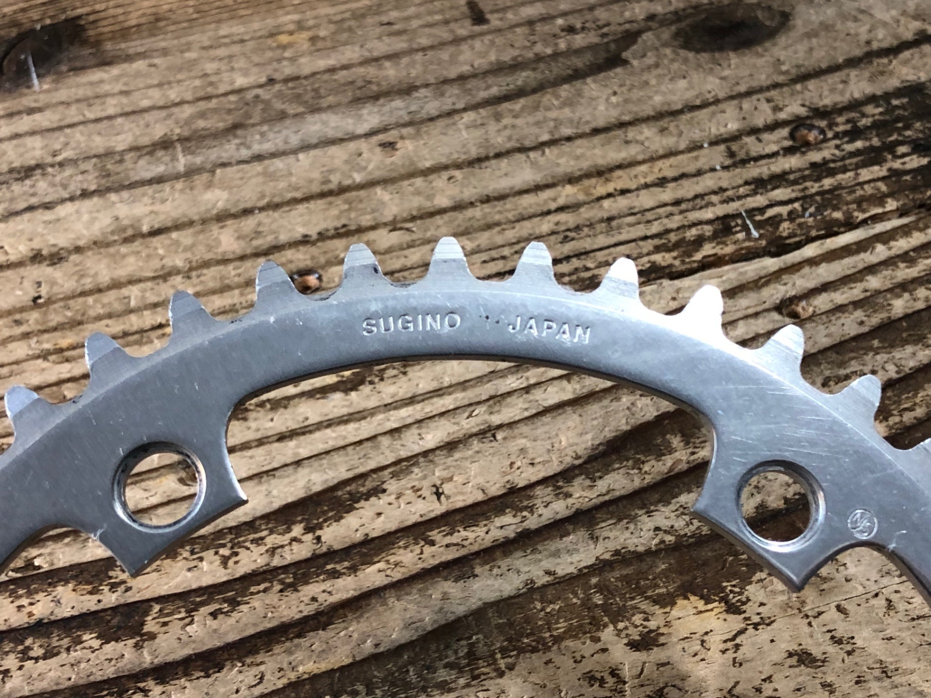 Sugino Aero Mighty 42T チェーンリング　厚歯　njs JY175 スギノ SUGINO AERO MIGHTY チェーンリング 厚歯 46T njs – BICI