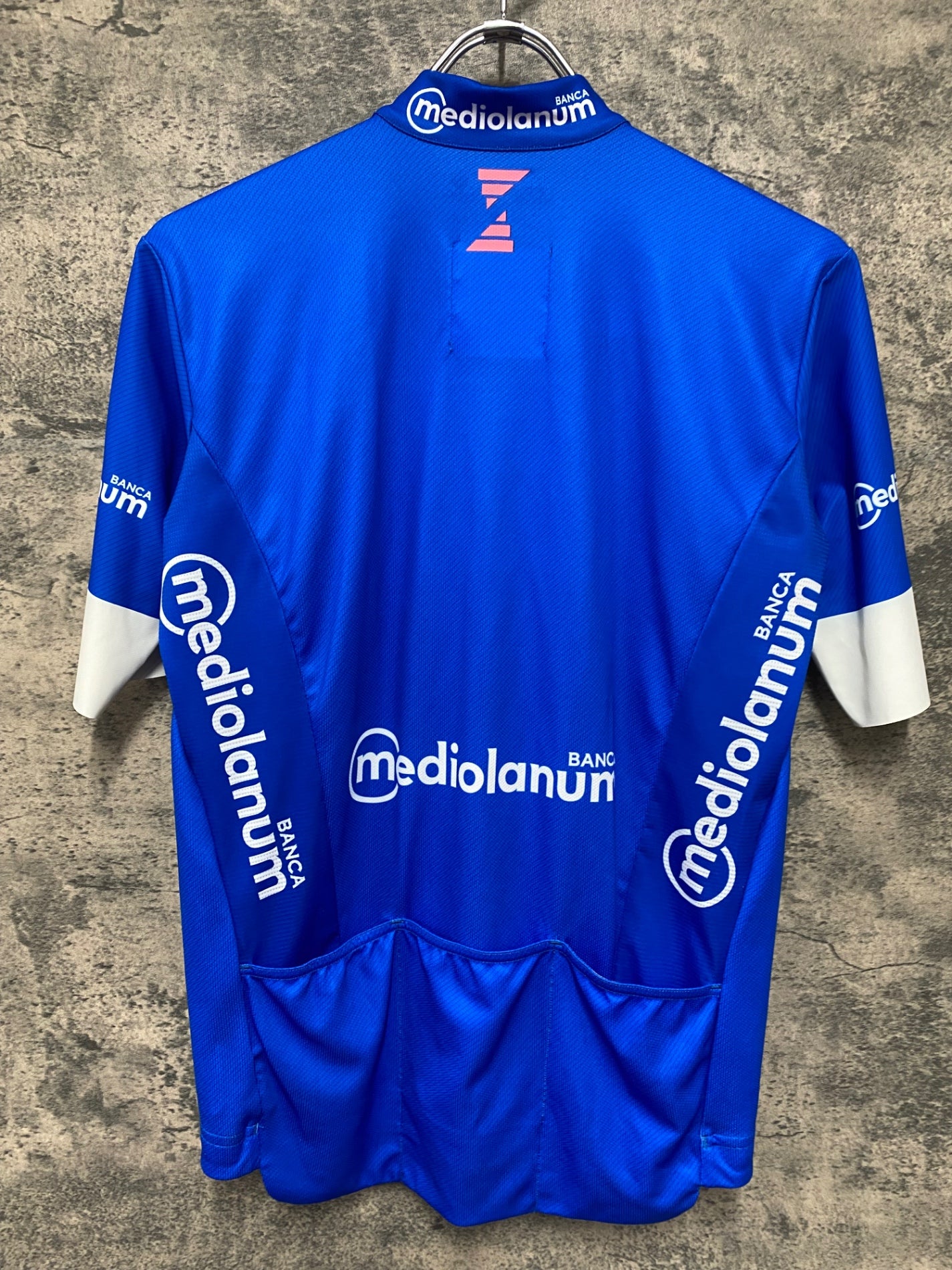 JV455 カステリ CASTELLI 半袖 サイクルジャージ 青 S Giro d'Italia