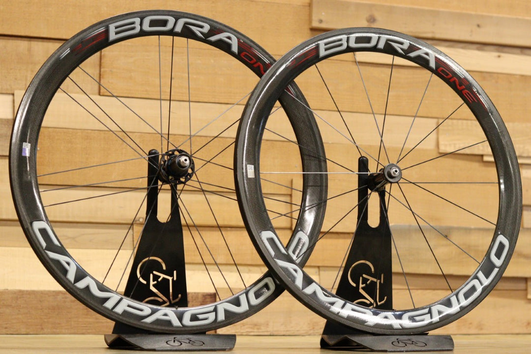 カンパニョーロ Campagnolo ボーラワン BORA ONE 50 シマノ12/11S カーボン チューブラー ホイールセット ナローリム 【立川店】