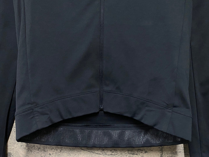 KI812 ラファ Rapha MEN'S CORE THERMAL LONG SLEEVE JERSEY 長袖 サイクルジャージ 黒 S 裏起毛