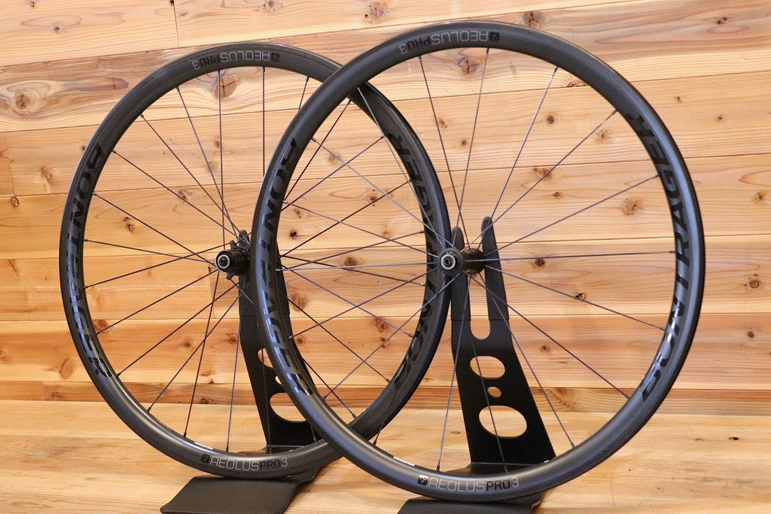 ボントレガー BONTRAGER アイオロス AEOLUS PRO 3 TLR シマノ 11S/12S 19C カーボン チューブレスレディ ホイールセット 【広島店】