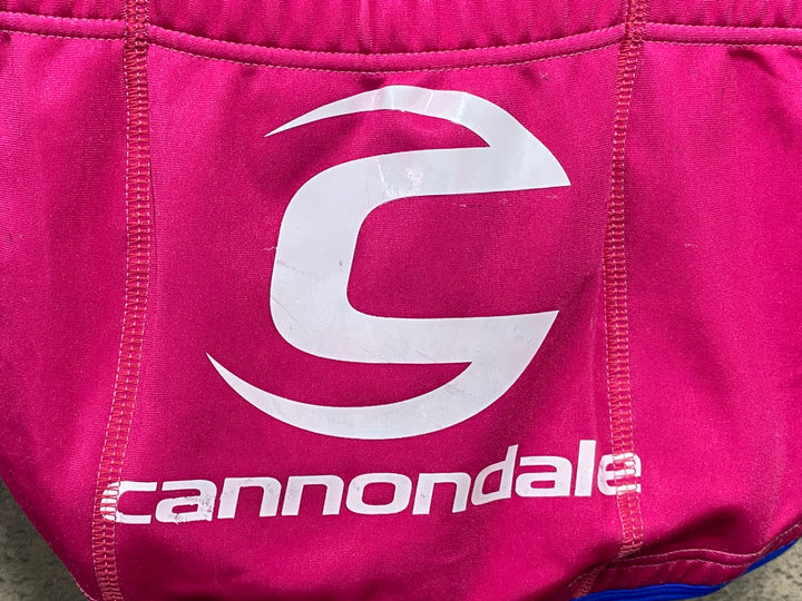 KD705 カッパ Kappa サイクルベスト ジレ 青 lampre M ※ロゴ剥げ