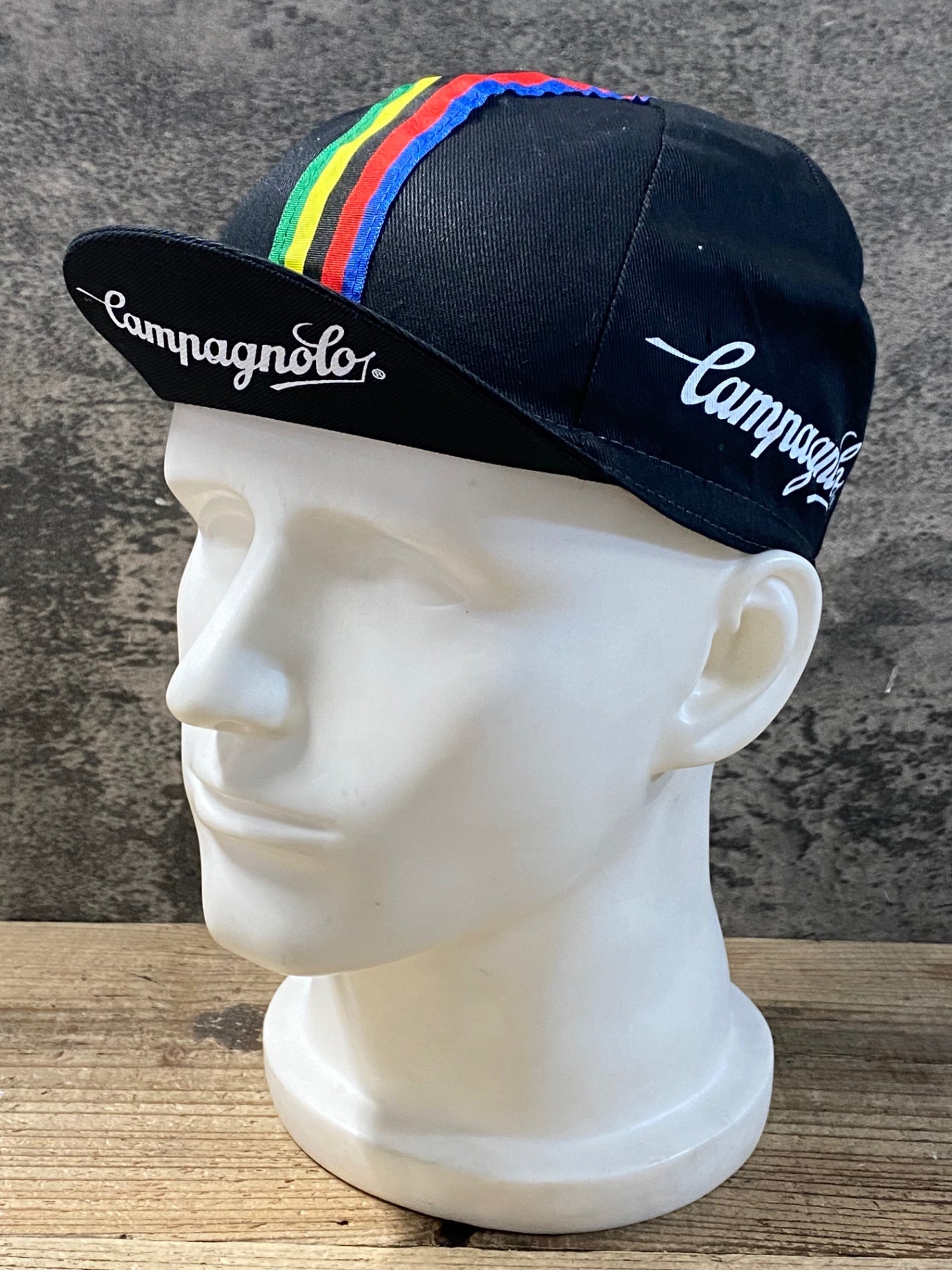 KE526 カンパニョーロ Campagnolo サイクルキャップ 黒 ワンサイズ