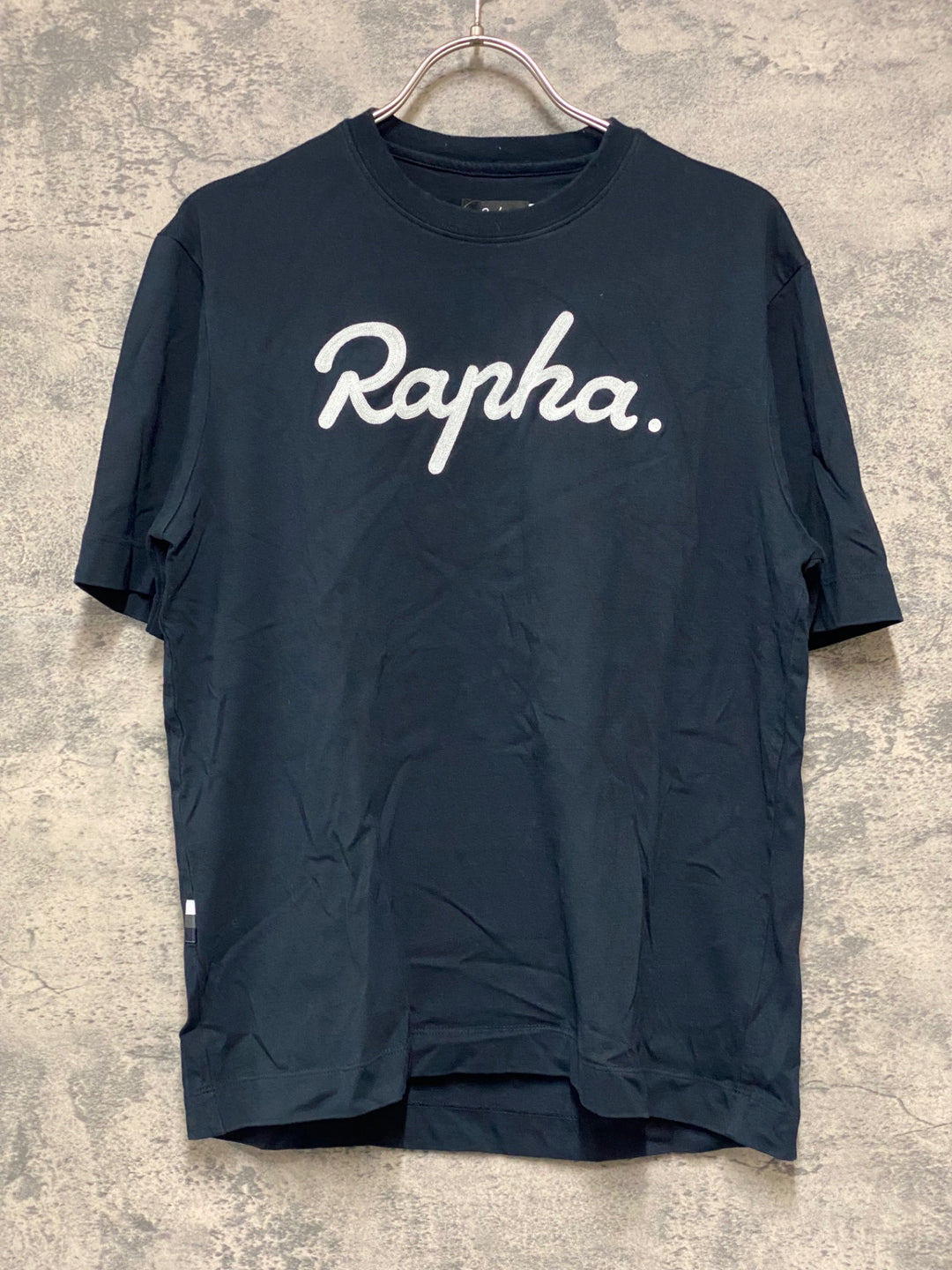 KI004 ラファ Rapha LOGO T-SHIRT 半袖 Tシャツ 紺 S