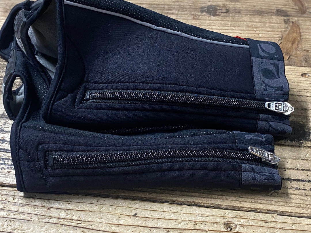 KJ162 パールイズミ PEARL iZUMi シューズカバー 黒 XL WINDBREAK 穴開き