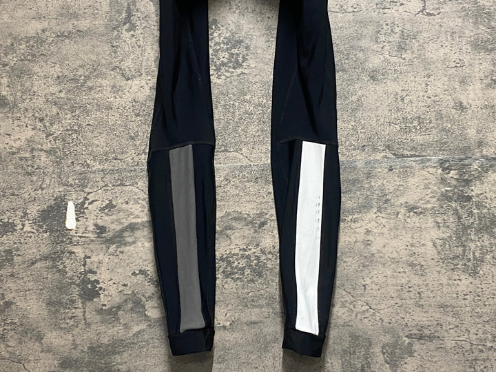 KR407 ラファ Rapha CLASSIC WINTER TIGHTS WITH PAD ビブタイツ 黒 S 裏起毛
