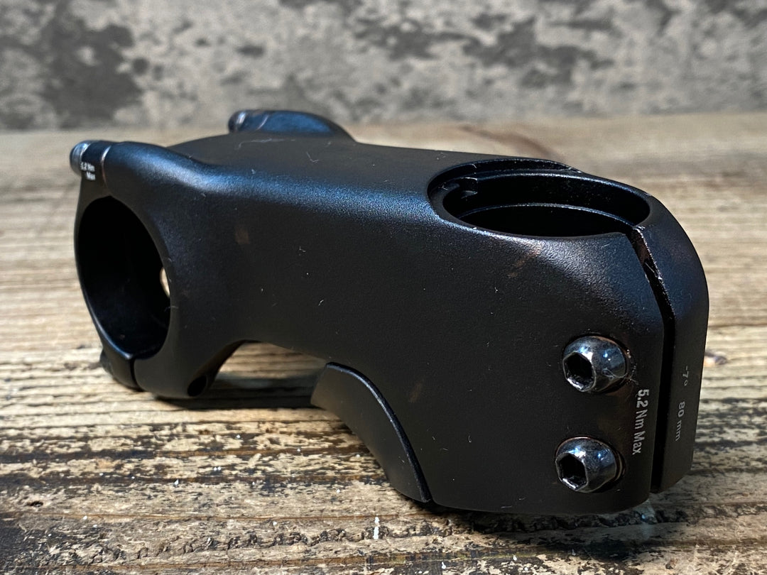 JG070 ボントレガー BONTRAGER RCS PRO BLENDR アルミ ステム 80mm Φ31.8 OS -7°