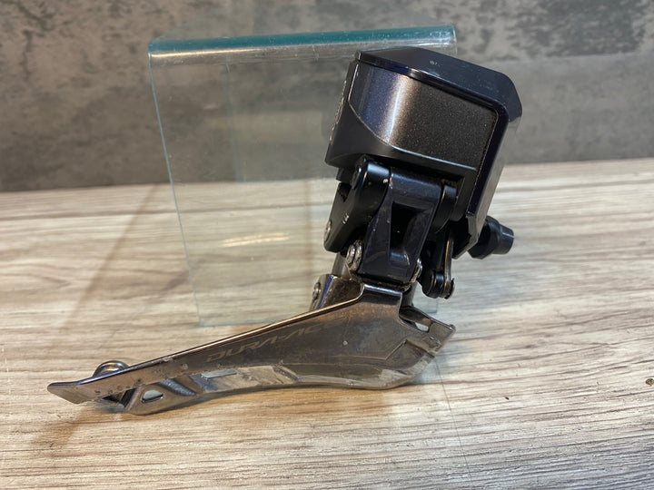 JJ345 シマノ SHIMANO デュラエース DURA-ACE FD-R9150 フロントディレイラー 動作確認済 ※錆,羽根部削れ大の為ジャンク