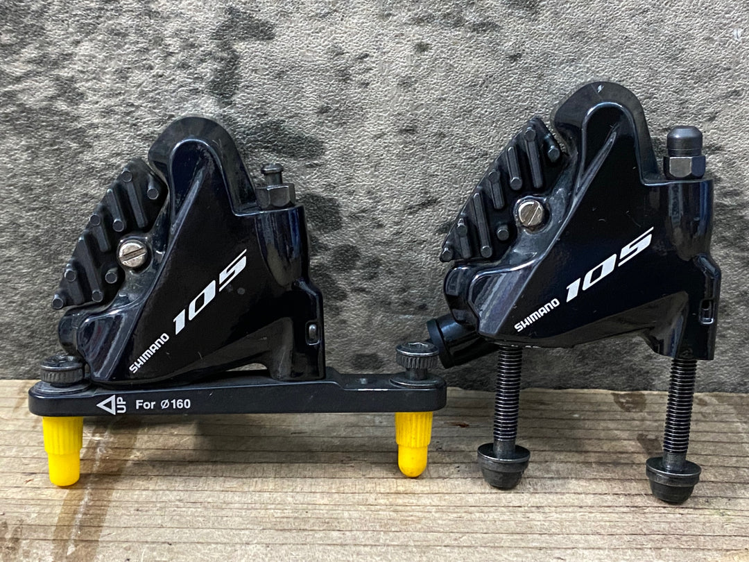 JT714 シマノ SHIMANO 105 BR-R7070 ディスクブレーキキャリパー 前後セット