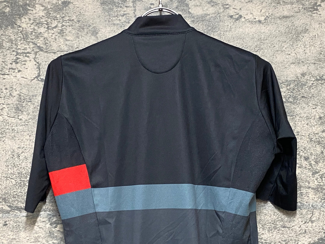 KH468 カステリ CASTELLI 半袖 サイクルジャージ S 黒