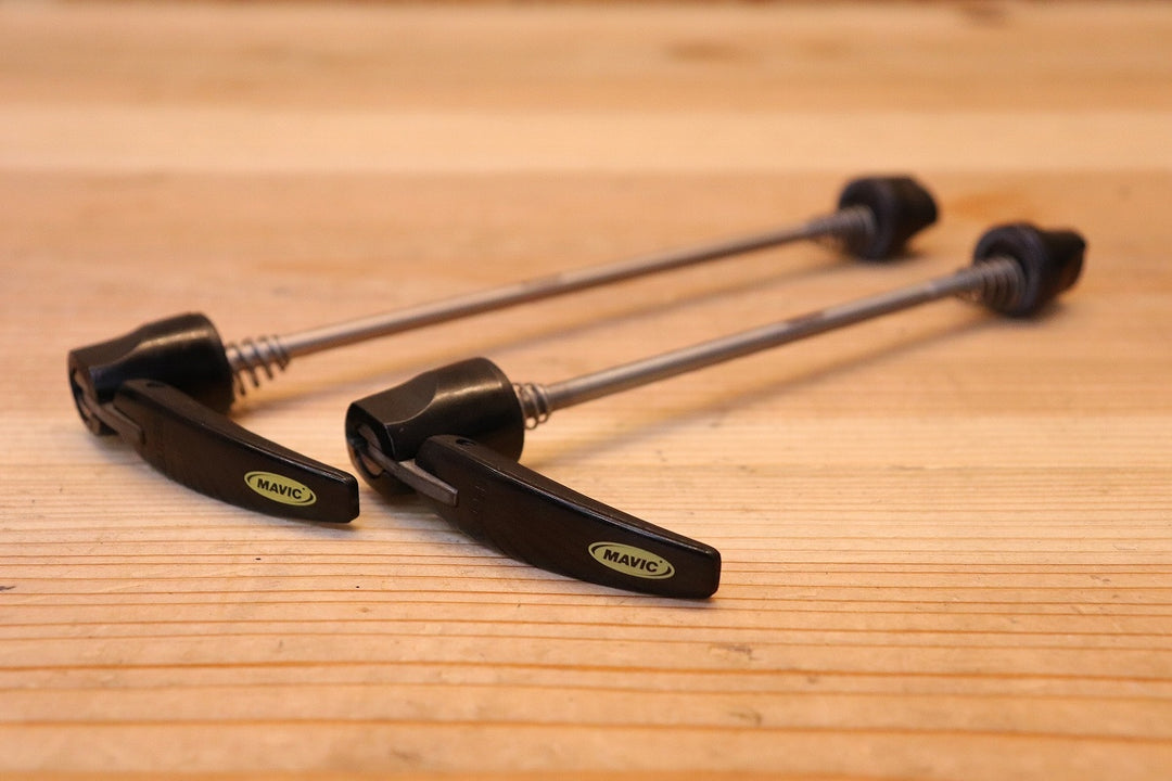 マヴィック MAVIC キシリウム KSYRIUM SL SUPERLIGHT アルミ クリンチャー ホイールセット シマノ 11S/12S ナローリム 15C 【芦屋店】