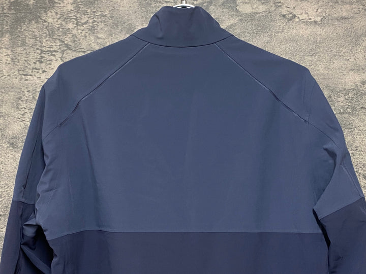 KM625 ラファ Rapha SPECIAL EDITON CLASIC WINTER JACKET 長袖 サイクルジャケット 紺 S