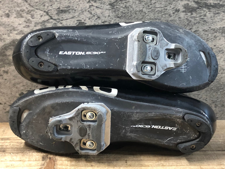 KJ262 ジロ GIRO EMPIRE SLX ビンディングシューズ 黒 EU42 一部接着はげ SPD-SL