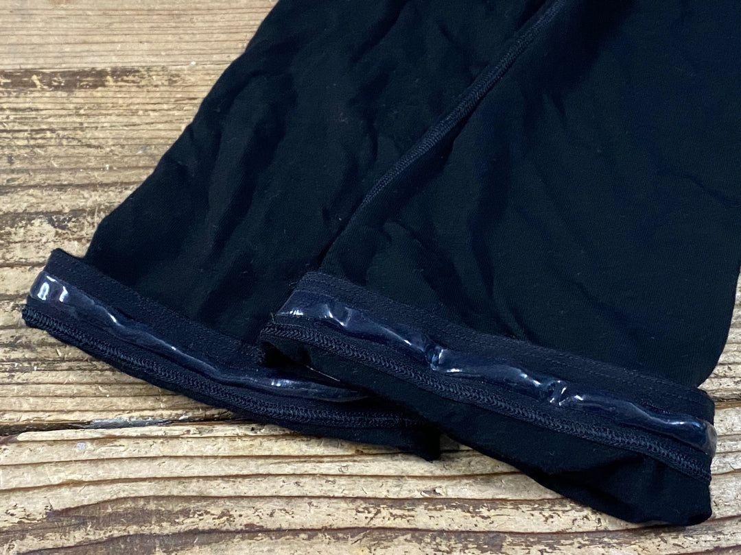 KI202 ラファ Rapha ビブニッカー FINEST MERINO ニーカバー 黒 M ※ゴム劣化