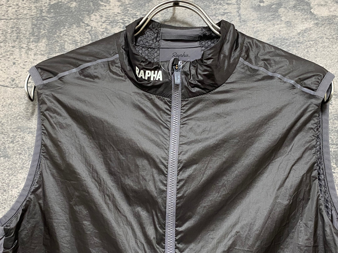 KG514 ラファ Rapha PRO TEAM INSULATED GILET ジレ サイクルベスト グレー M