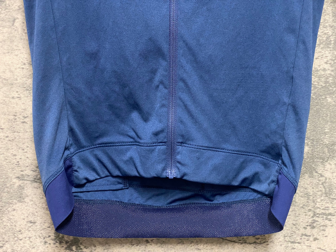 JM552 ラファ Rapha CORE JERSEY 半袖 サイクルジャージ ネイビー S ※背面ポケット小穴