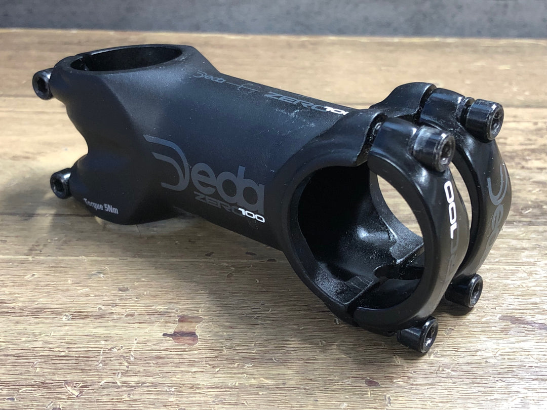 JX827 デダ Deda ZERO 1 アルミ ステム 黒 80mm Φ31.7 OS 82°