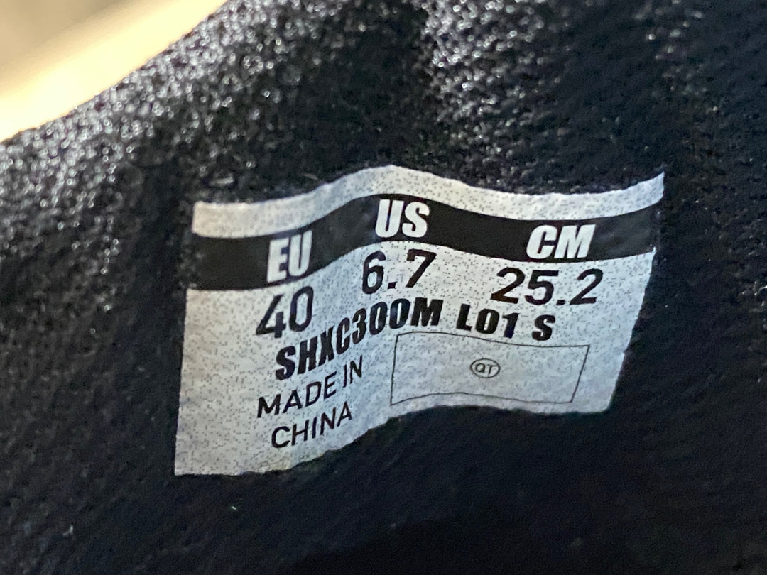 KI037 シマノ SHIMANO XC3 SH-XC300 ビンディングシューズ SPD 黒 EU40