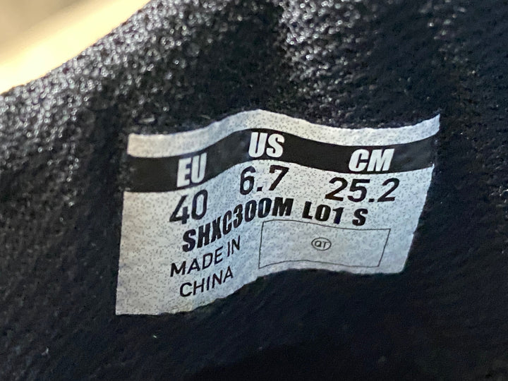 KI037 シマノ SHIMANO XC3 SH-XC300 ビンディングシューズ SPD 黒 EU40