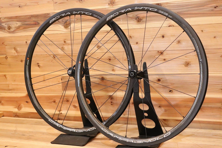カンパニョーロ CAMPAGNOLO ボーラ BORA WTO 33 RIM AC3 シマノ 11S/12S 19C カーボン チューブレス ホイールセット 【広島店】