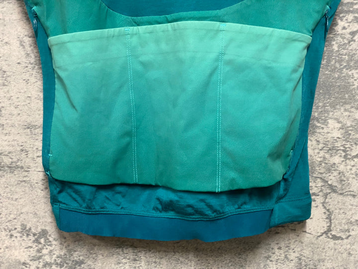 KE548 セブンメッシュ 7MESH 半袖 サイクルジャージ 緑 レディース S