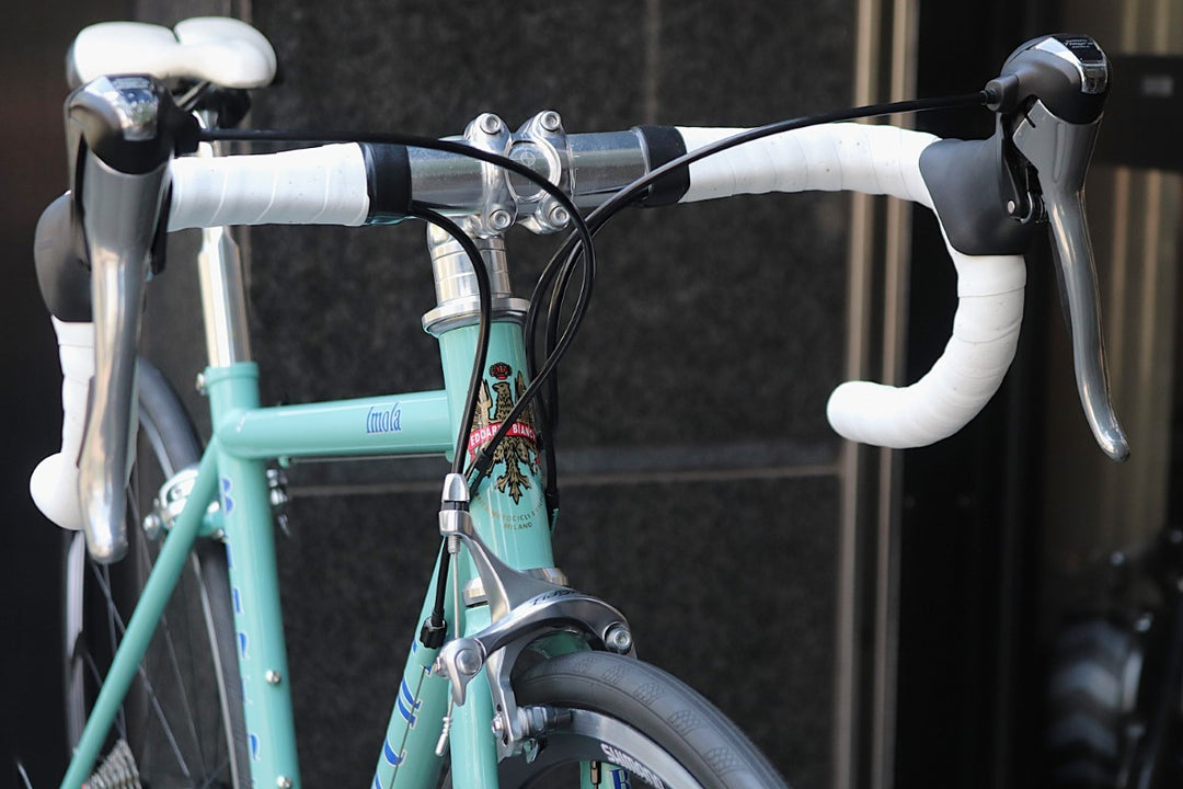 ビアンキ BIANCHI イモラ IMOLA 2015 44サイズ シマノ ティアグラ 4600 10S クロモリ ロードバイク【東京南麻布店】