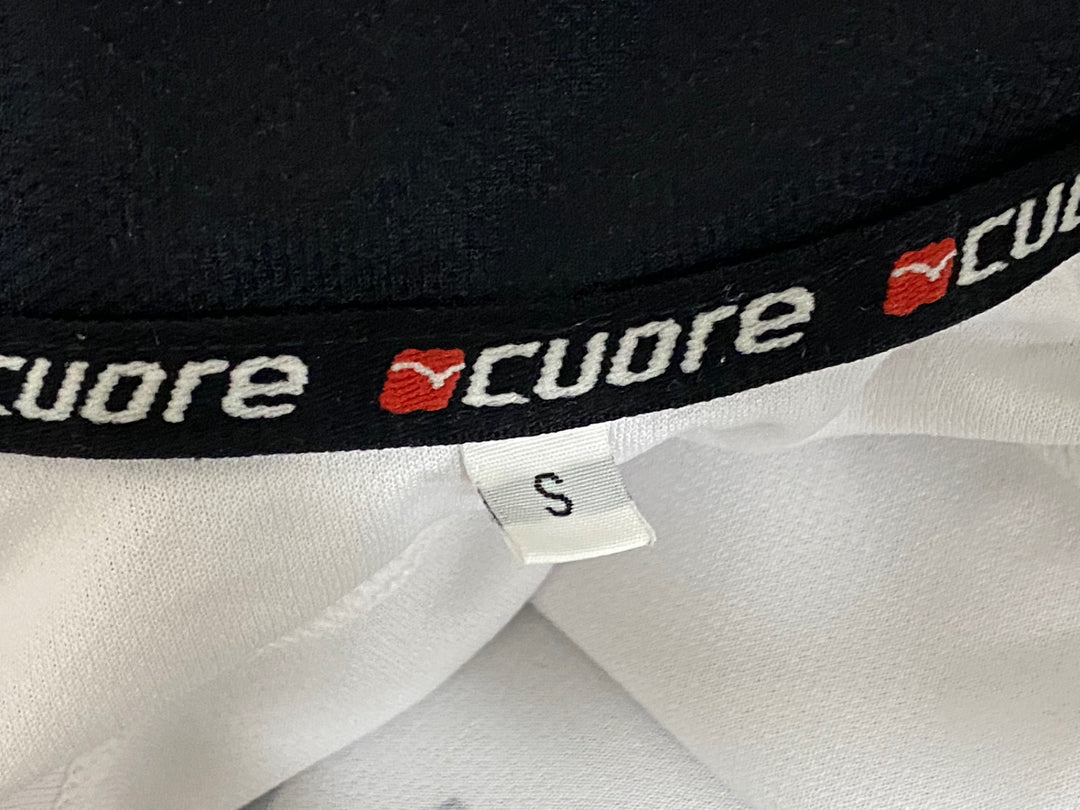 KH481 CUORE Continental 半袖サイクルジャージ S 白