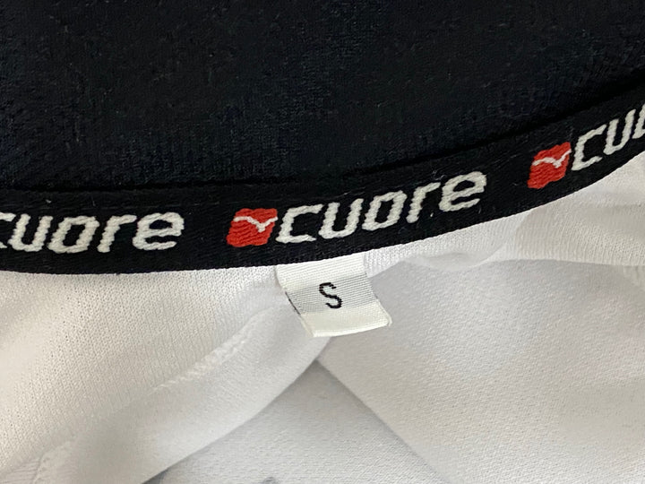 KH481 CUORE Continental 半袖サイクルジャージ S 白