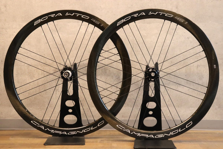 カンパニョーロ Campagnolo BORA WTO 45 DB カーボン チューブレス ホイールセット シマノ 12/11S 【さいたま浦和店】