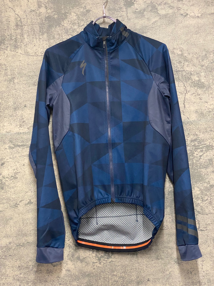 JU797 スペシャライズド SPECIALIZED 長袖 サイクルジャケット S ネイビー