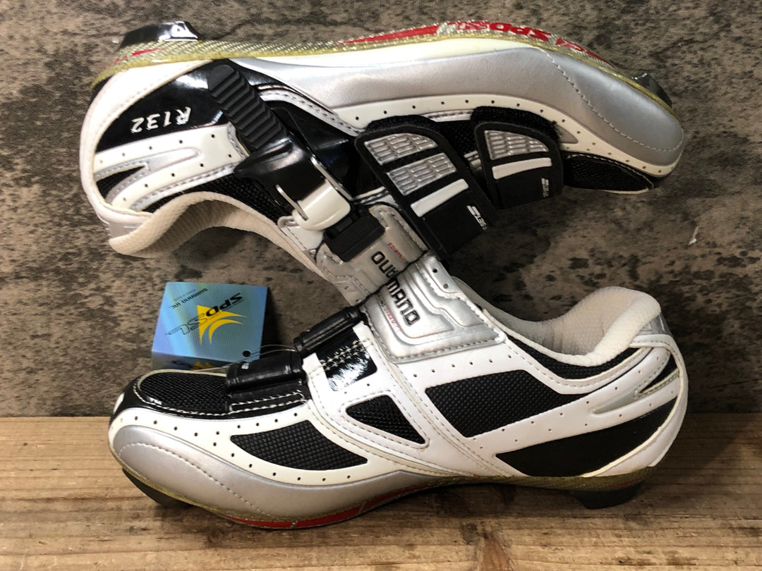 JR544 シマノ SHIMANO SH-R132L ビンディングシューズ 黒 EU37