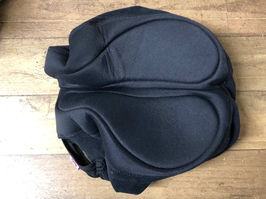 JV383 ラファ Rapha CLASSIC 3/4 BIB SHORTS W/PAD ビブニッカー 黒 S 裏起毛 ※スレ大